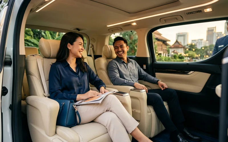 Captain-seat interior of a newly added luxury MPV