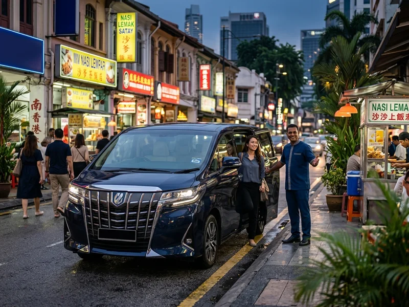 Evening stop at Bukit Bintang